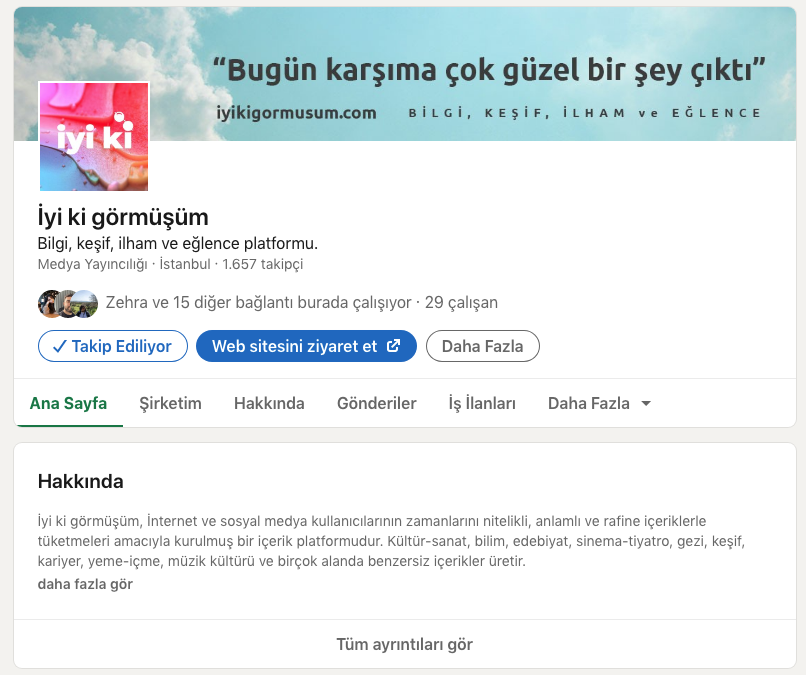 LinkedIn hakkında bölümü nasıl yazılır