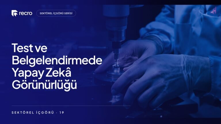 Test, muayene ve belgelendirme kuruluşları için yapay zekâ görünürlüğü: Kalite müdürü yapay zekâya ne soruyor?